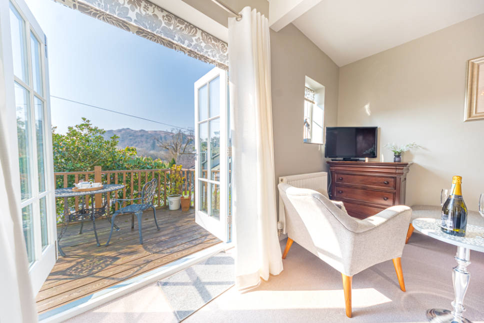 The Balcony Suite with king size bed