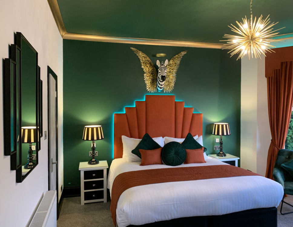 Truly boutique rooms featuring super comfy beds