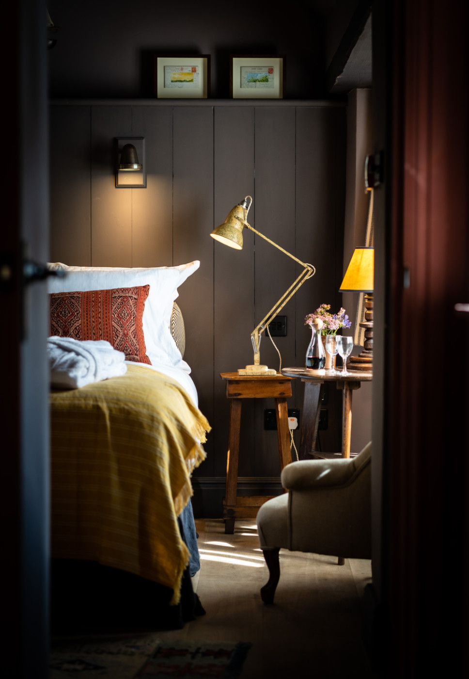 The Stable, our warm, cosy family room complete with complimentary port