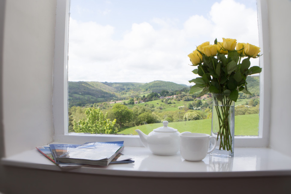 The Double room view of Hawnby